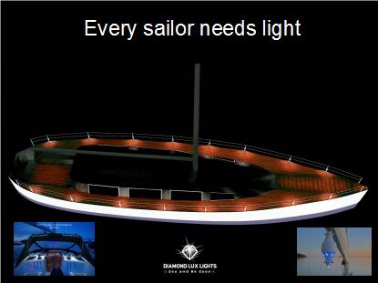 Marine deck led lights - Diamond Lux Lights
